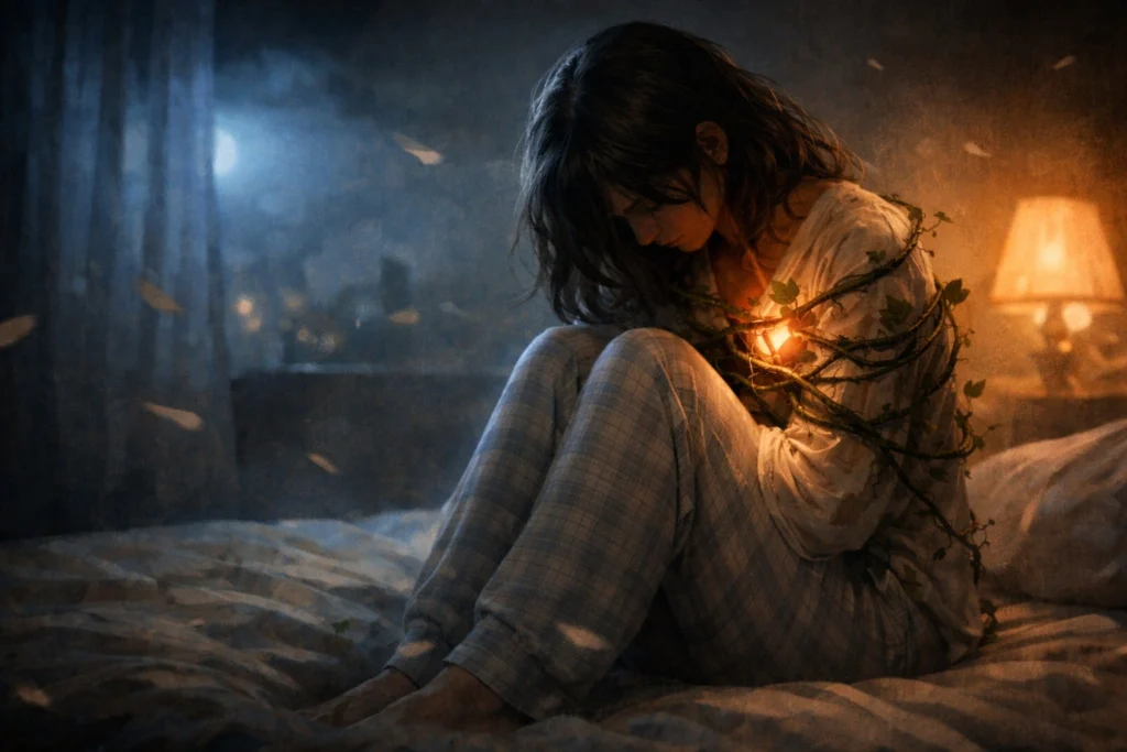 sevilmek uğruna kalbini sarmaşık gibi saran korku