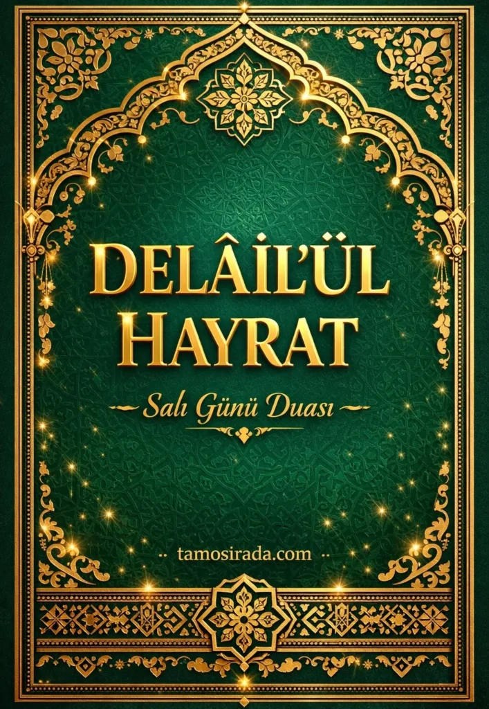 Delailü'l Hayrat salı günü duası görseli